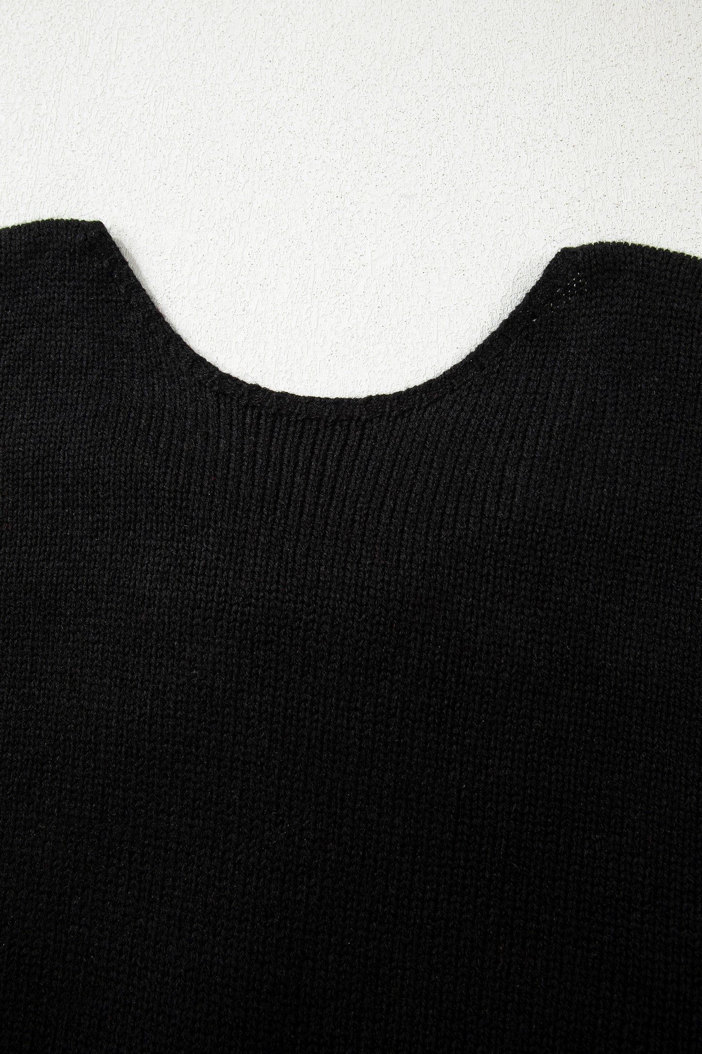 Black Festive Bow Backless Bubble Sleeve Sweater-TOPS / DRESSES-[Adult]-[Female]-2022 Online Blue Zone Planet