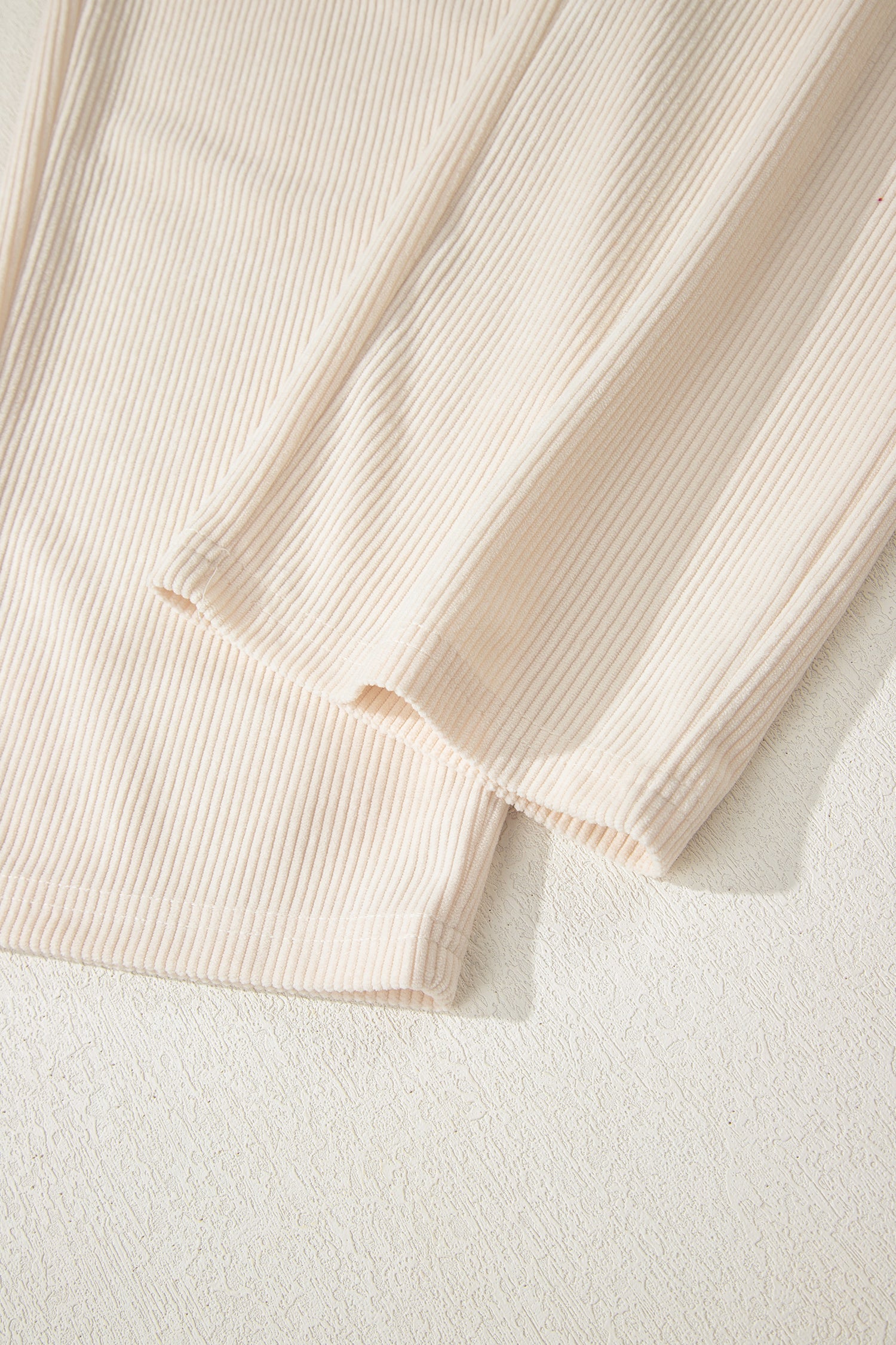 Jet Stream Drawstring Elastic Waist Casual Corduroy Pants-Tops / Dresses-[Adult]-[Female]-2022 Online Blue Zone Planet