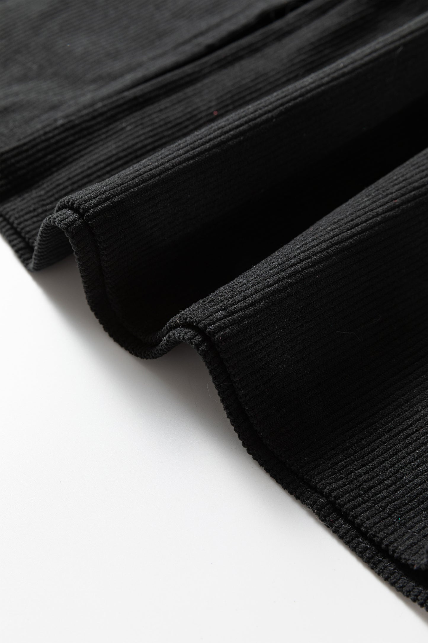 Black Front Slit Shift High Waist Midi Skirt-Bottoms/Skirts & Petticoat-[Adult]-[Female]-2022 Online Blue Zone Planet