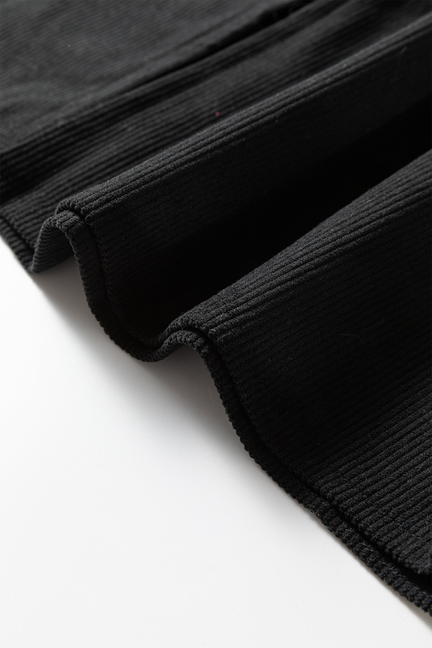 Black Front Slit Shift High Waist Midi Skirt-Bottoms/Skirts & Petticoat-[Adult]-[Female]-2022 Online Blue Zone Planet