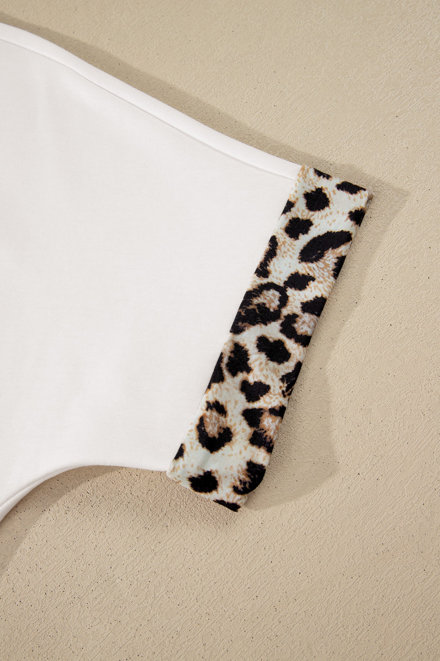 Dark Grey Contrast Leopard Bow Patched Short Sleeve T Shirt Long Dress-TOPS / DRESSES-[Adult]-[Female]-2022 Online Blue Zone Planet