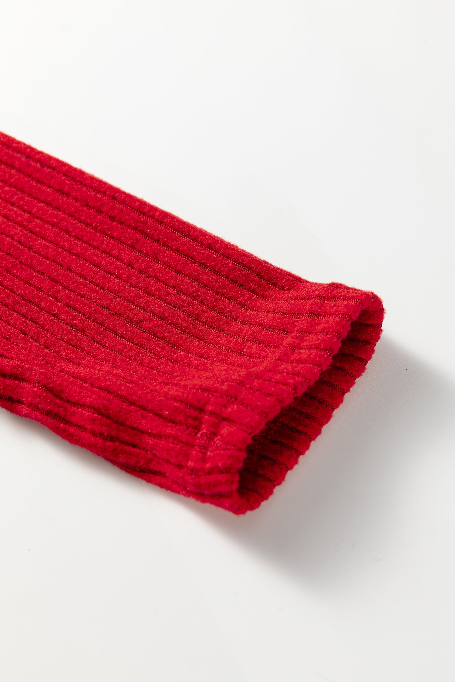 Grass Green Ribbed Notched Neck Knit Long Sleeve Leggings Two Pieces Lounge Set-Loungewear & Sleepwear/Loungewear-[Adult]-[Female]-2022 Online Blue Zone Planet