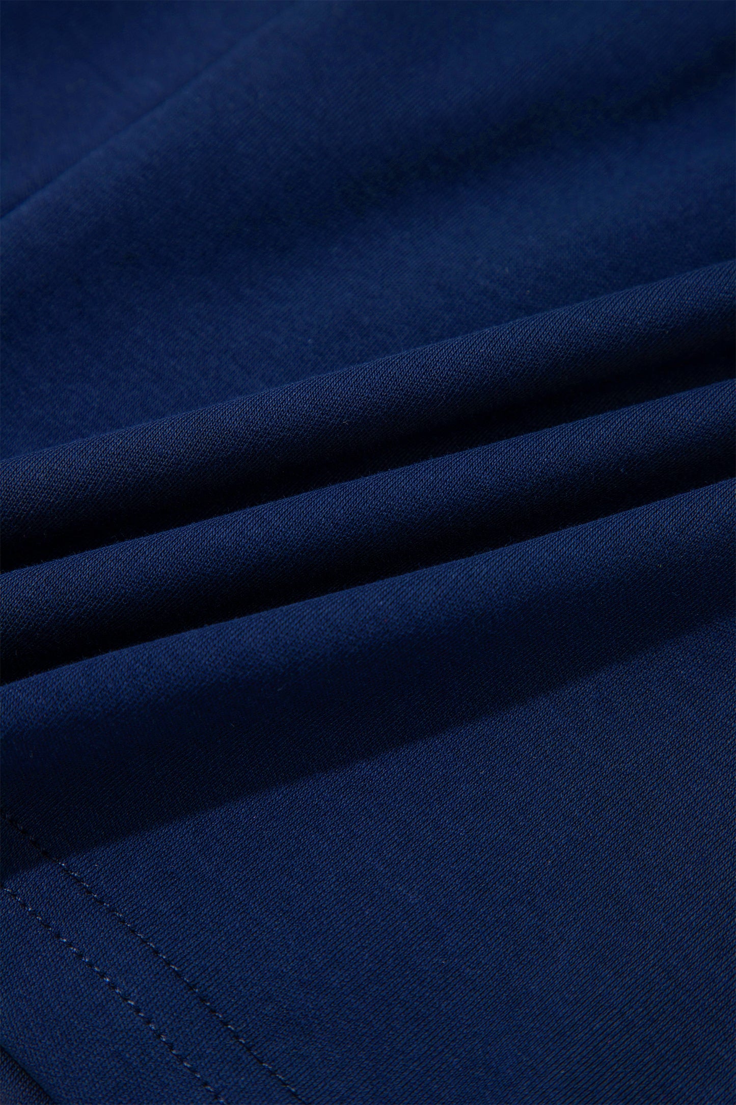 Dirty blue Contrast Trim U Neck Sleeveless Mini Dress-TOPS / DRESSES-[Adult]-[Female]-2022 Online Blue Zone Planet