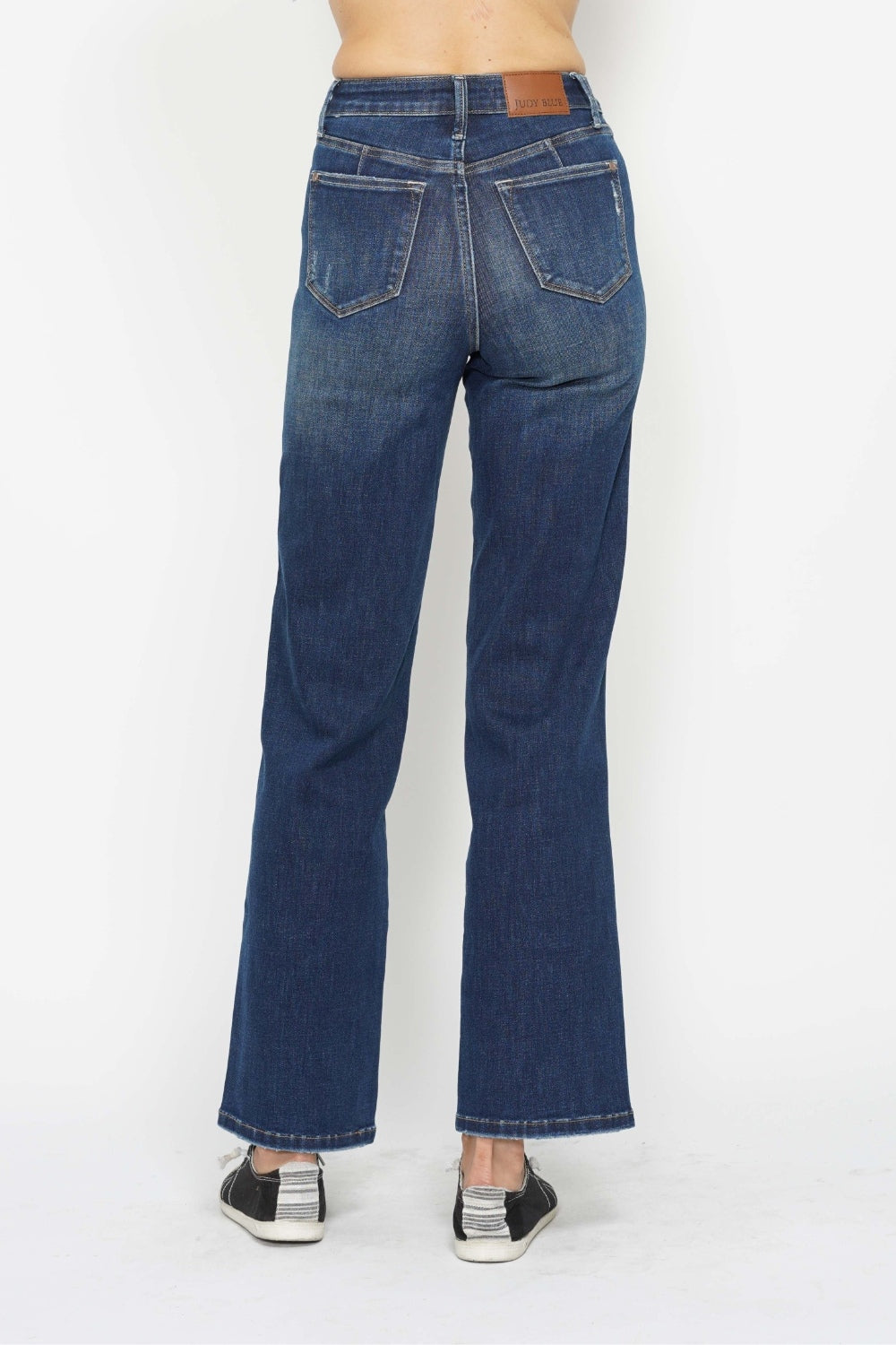 Judy Blue Full Size High Waist Tummy Control Jeans-[Adult]-[Female]-2022 Online Blue Zone Planet