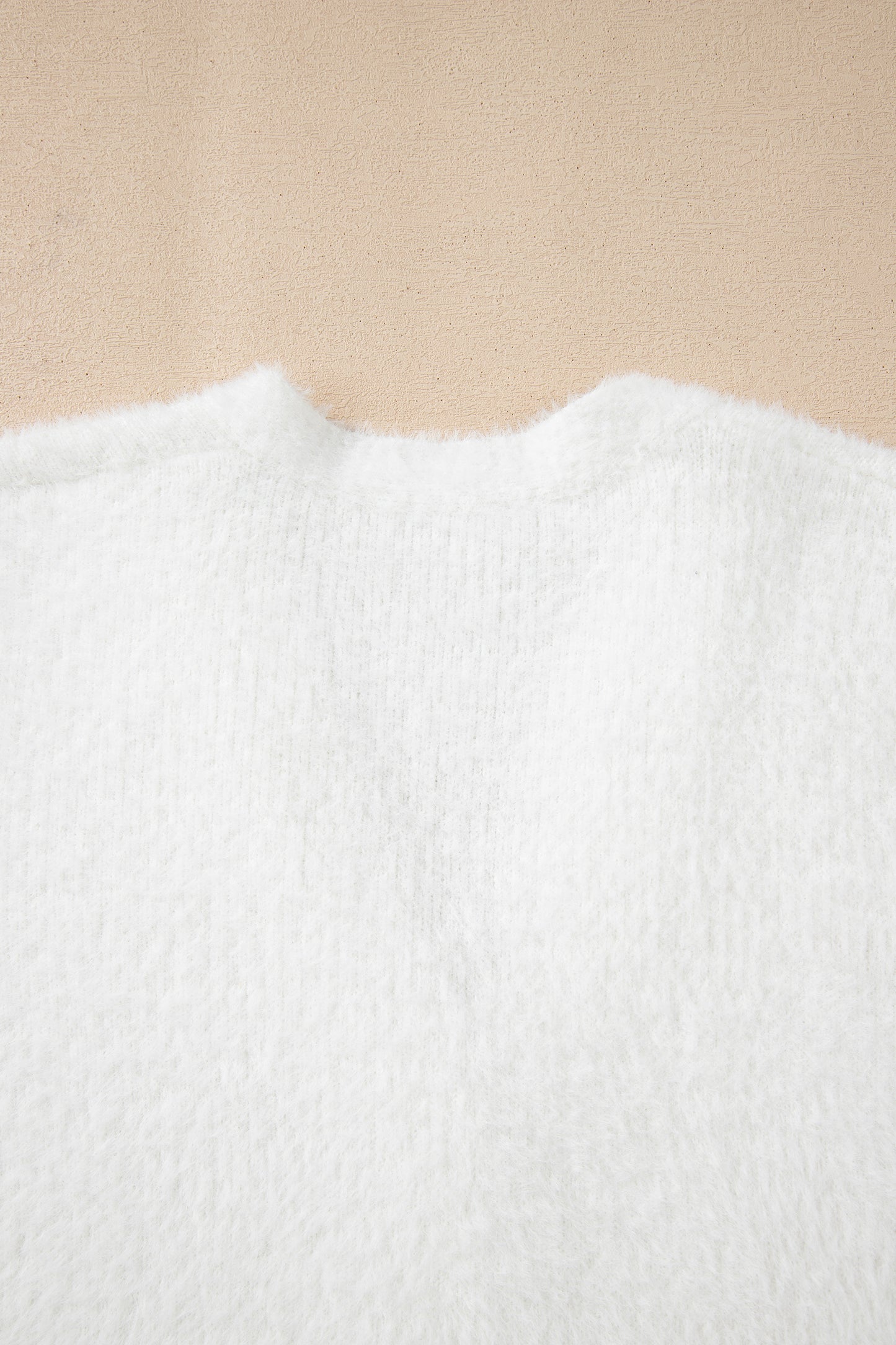 Smoke Gray Fuzzy Buttoned Front Midi Solid Cardigan-Sweaters & Cardigans/Cardigans-[Adult]-[Female]-2022 Online Blue Zone Planet