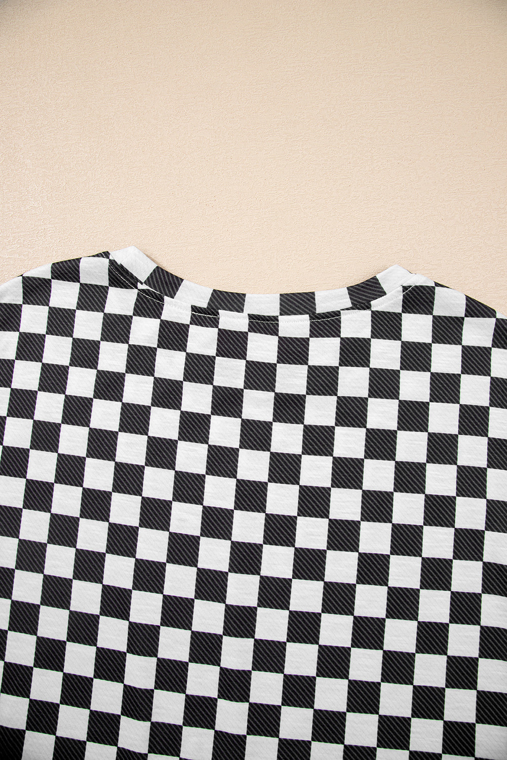 Black Checkerboard T Shirt And High Waist Skorts 2 Piece Outfit-Two Piece Sets/Short Sets-[Adult]-[Female]-2022 Online Blue Zone Planet