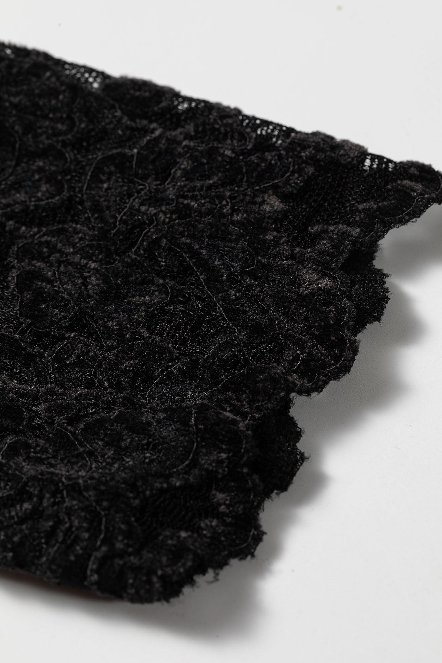 Black Elegant Stand Neck Lace Long Sleeve Top-Tops/Long Sleeve Tops-[Adult]-[Female]-2022 Online Blue Zone Planet