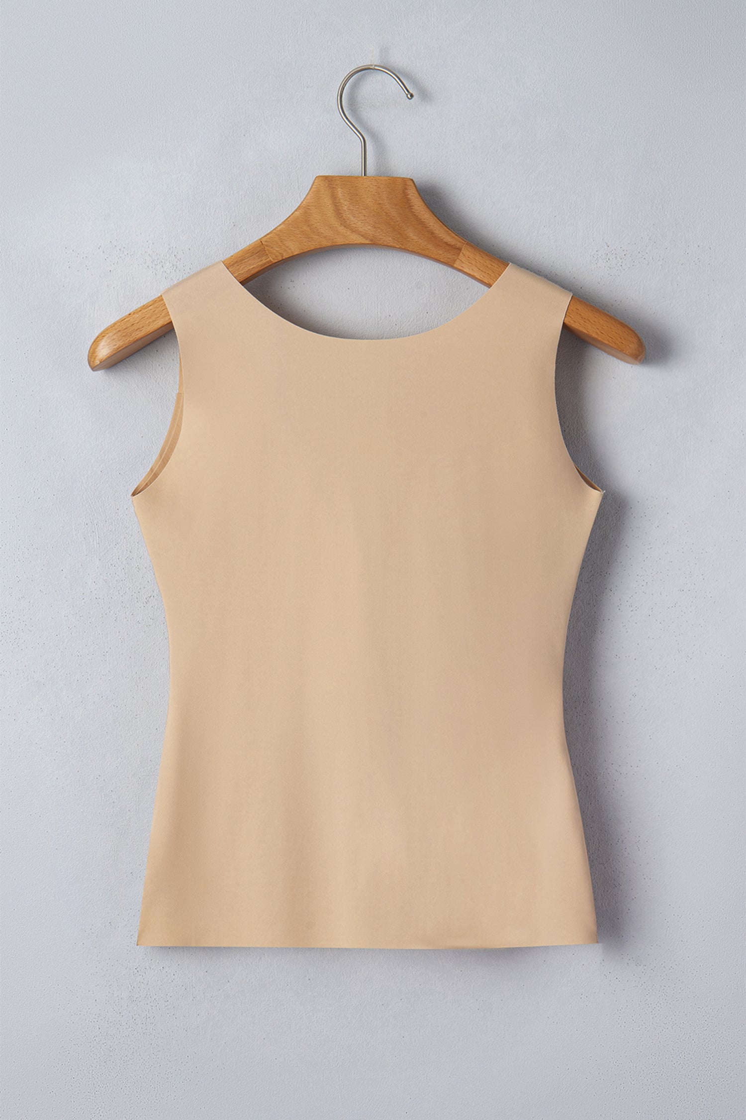 Black Solid Color Wide Strap Splicing Athleisure Tank Top-Tops/Tank Tops-[Adult]-[Female]-2022 Online Blue Zone Planet