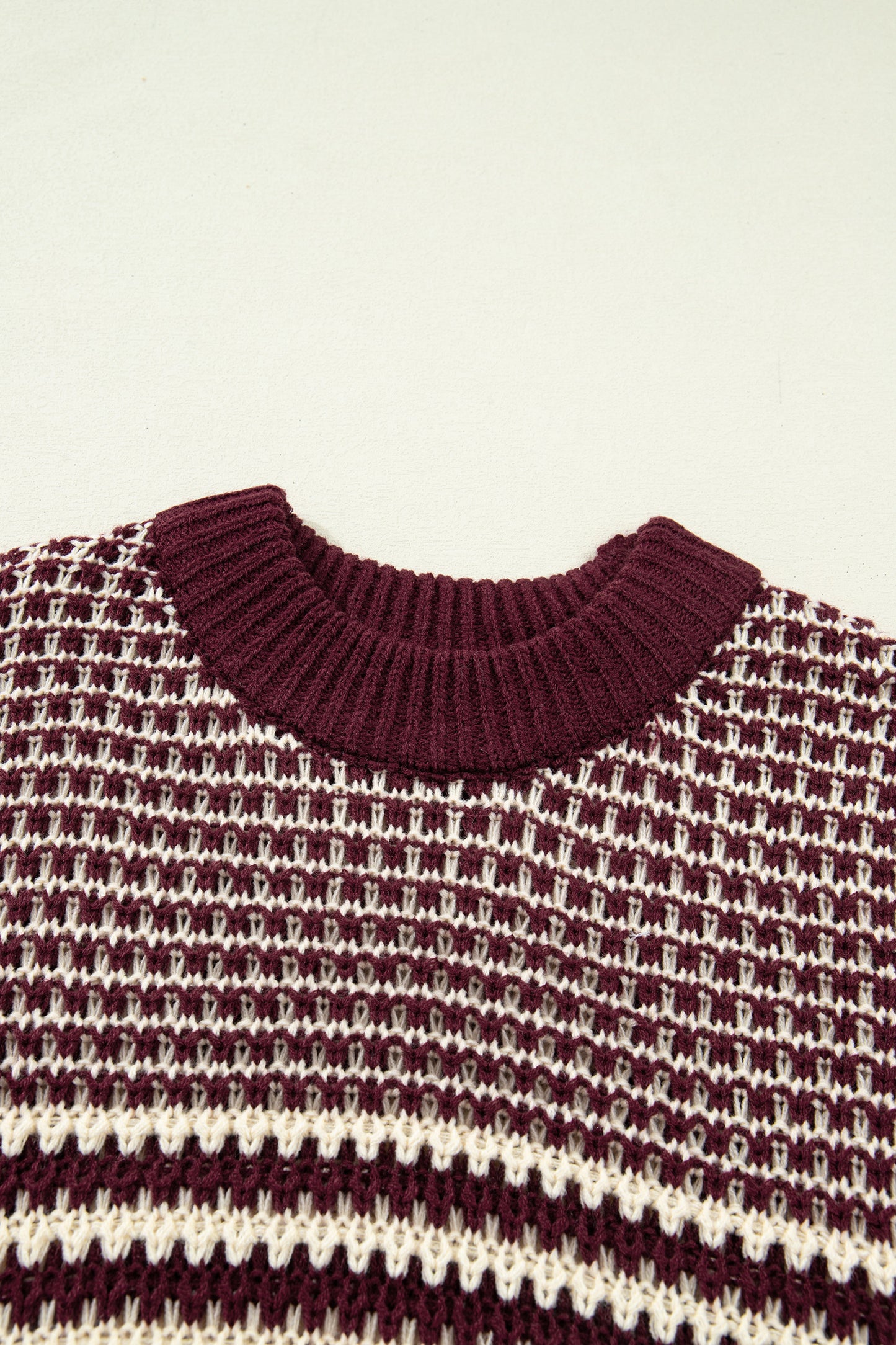 Red 3/4 Draped Sleeve Slouchy Sweater-TOPS / DRESSES-[Adult]-[Female]-2022 Online Blue Zone Planet