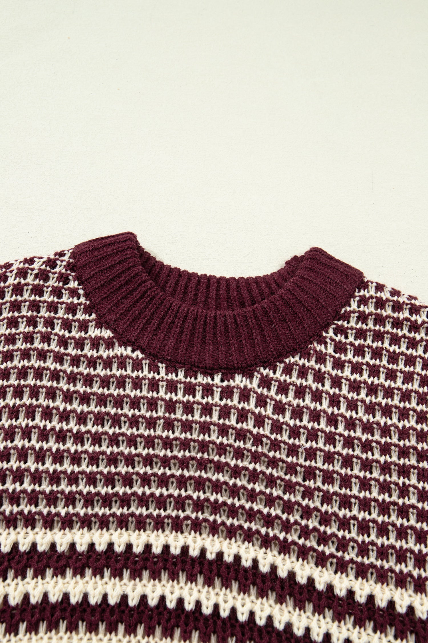 Red 3/4 Draped Sleeve Slouchy Sweater-TOPS / DRESSES-[Adult]-[Female]-2022 Online Blue Zone Planet