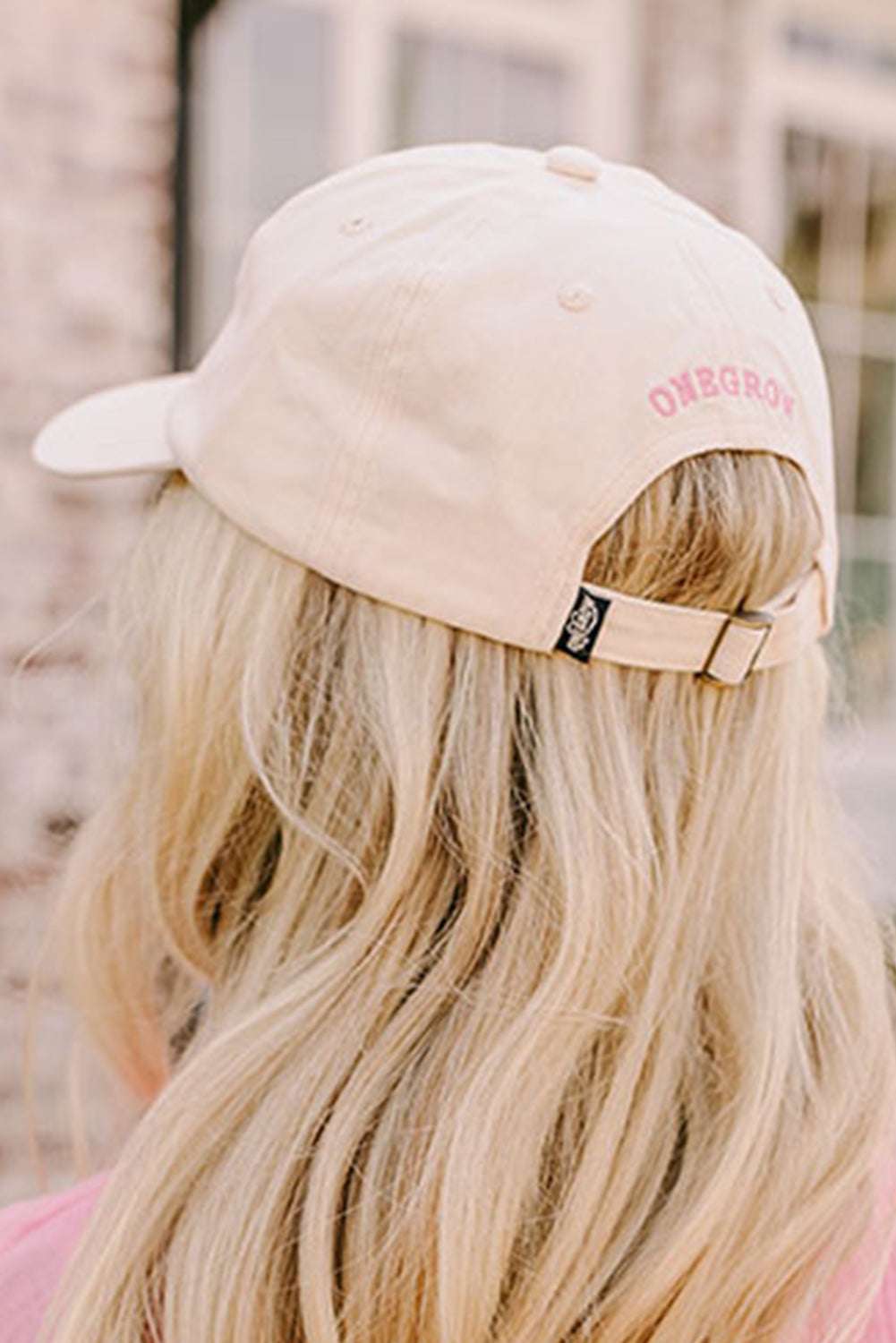 White Girlish Bow Embroidered Baseball Cap-Hats-[Adult]-[Female]-White-ONE SIZE-2022 Online Blue Zone Planet