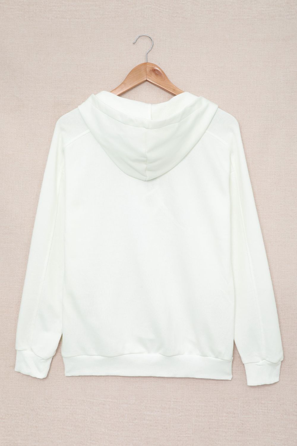 Lace Up Long Sleeve Hoodie-TOPS / DRESSES-[Adult]-[Female]-2022 Online Blue Zone Planet