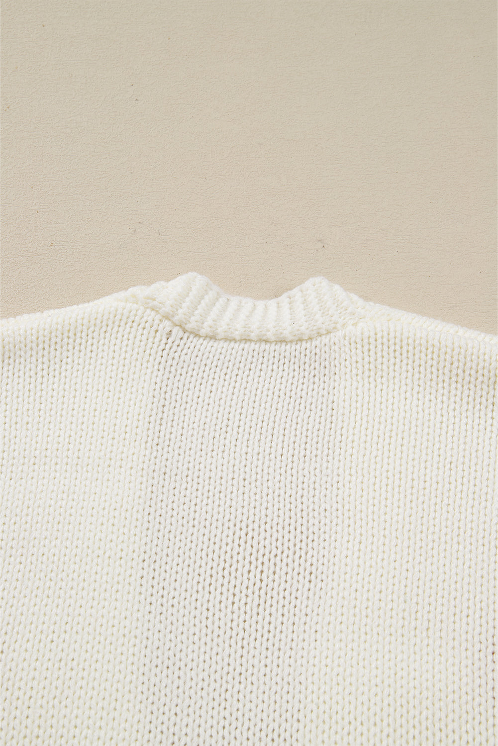 White Pumpkin Print Open Front Drop Shoulder Midi Cardigan-Sweaters & Cardigans/Cardigans-[Adult]-[Female]-2022 Online Blue Zone Planet