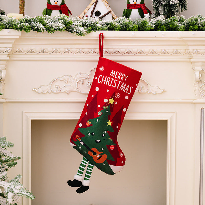 Printed Christmas Stocking Hanging Widget-HOME DECOR-[Adult]-[Female]-Style D-One Size-2022 Online Blue Zone Planet