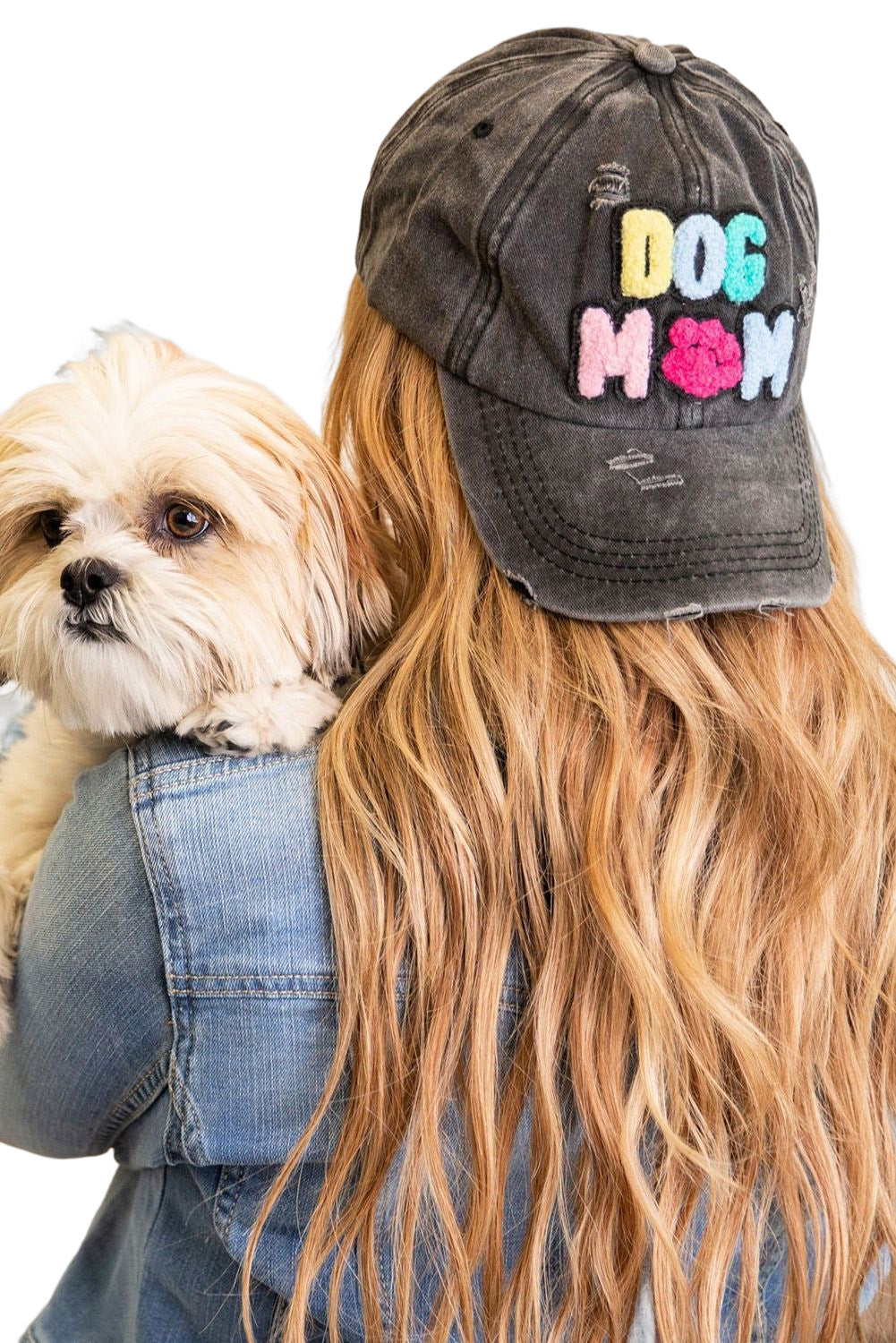 Black Dog Mama Baseball Cap-Accessories/Hats & Caps-[Adult]-[Female]-2022 Online Blue Zone Planet