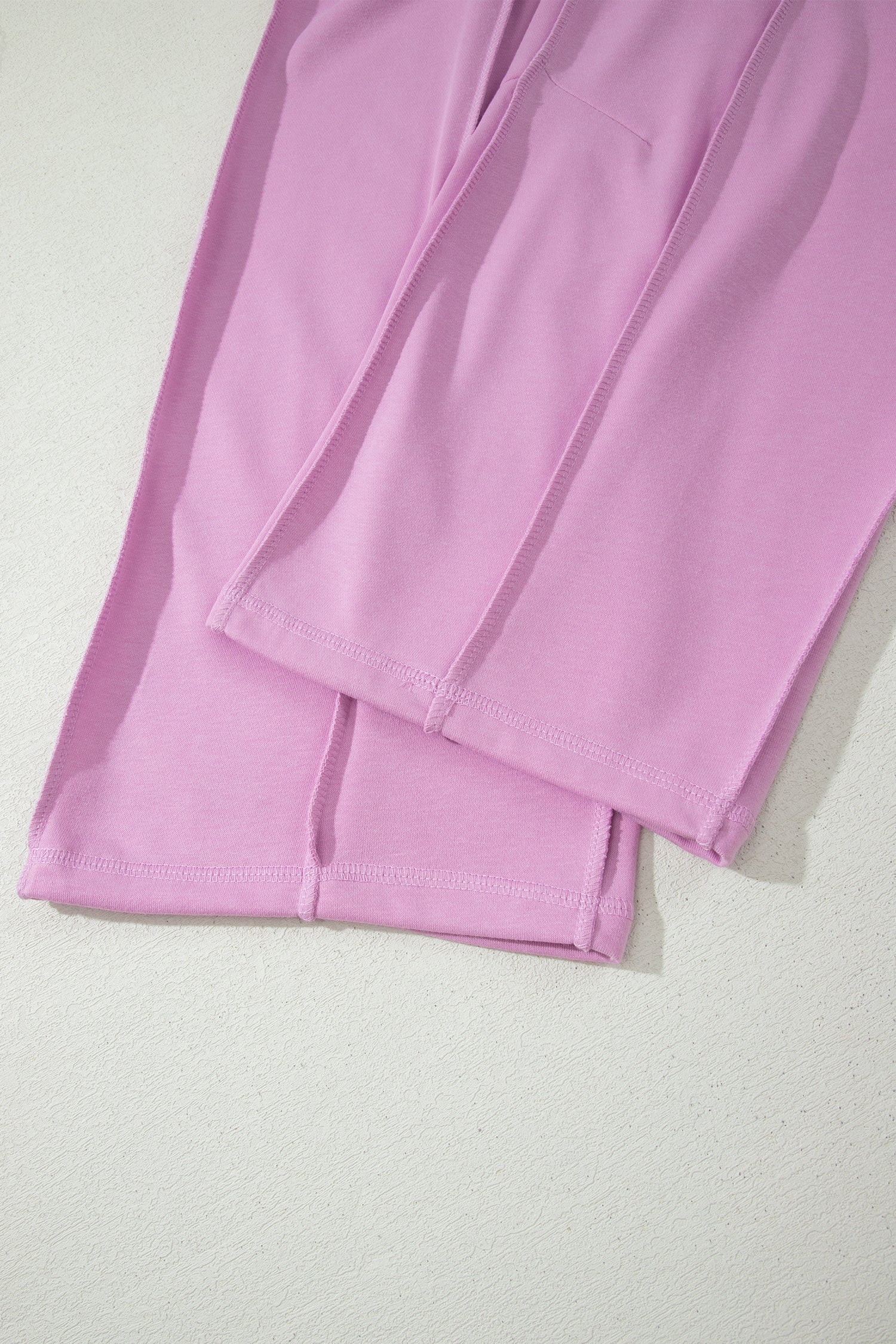 Sky Blue Drop Shoulder Boxy Tee and Barrel Pants Set-Two Piece Sets/Pant Sets-[Adult]-[Female]-2022 Online Blue Zone Planet