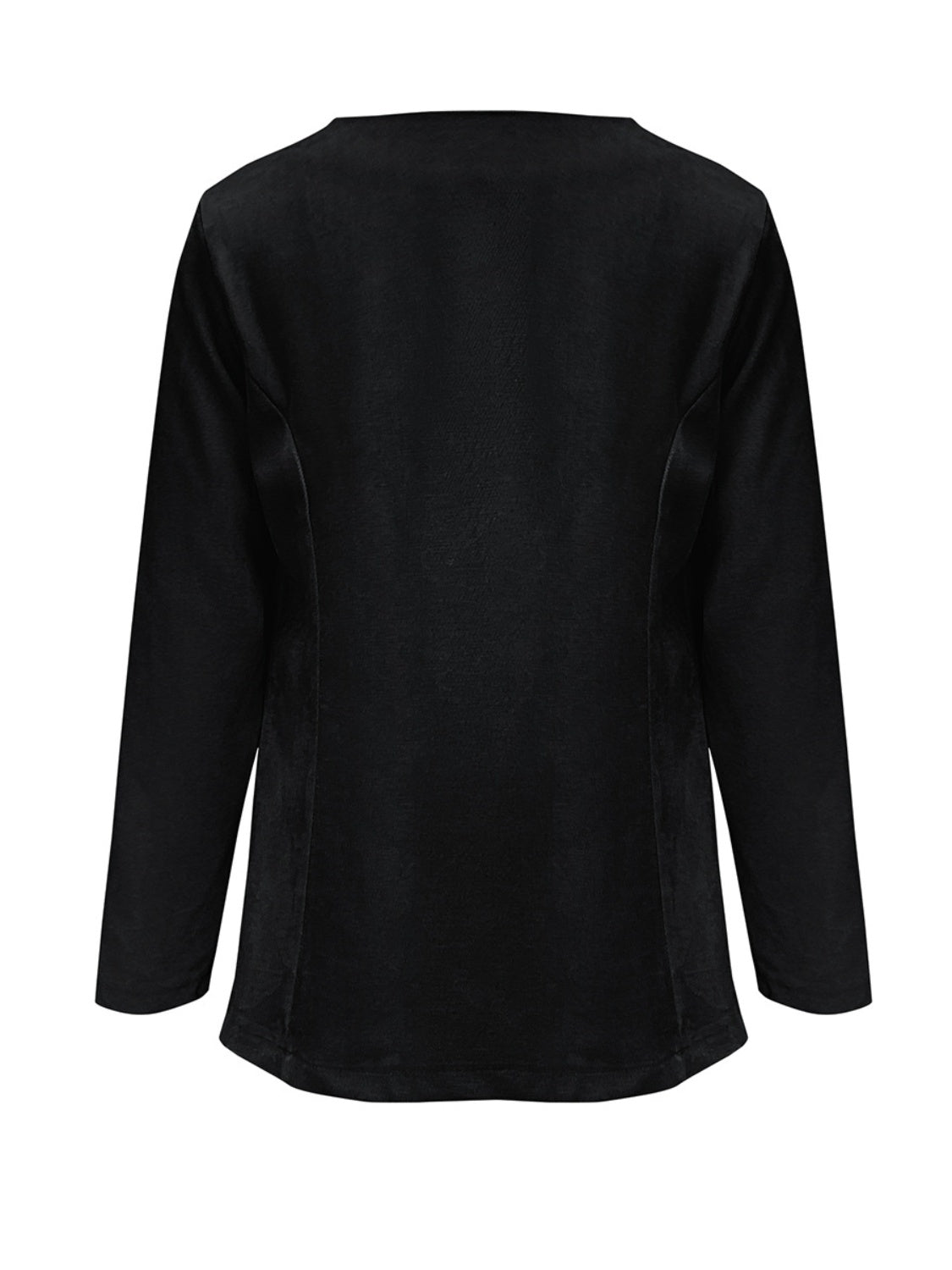 Open Front Long Sleeve Cardigan-TOPS / DRESSES-[Adult]-[Female]-2022 Online Blue Zone Planet