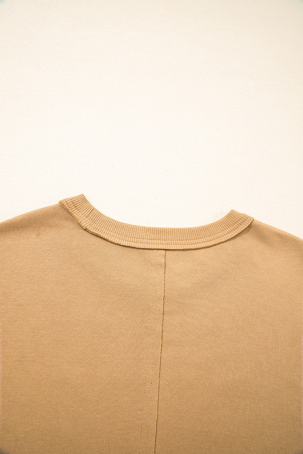 Straw Yellow Plaid Floral Heart Stitched Exposed Seam Mineral Wash Sweatshirt-Sweatshirts & Hoodies-[Adult]-[Female]-2022 Online Blue Zone Planet