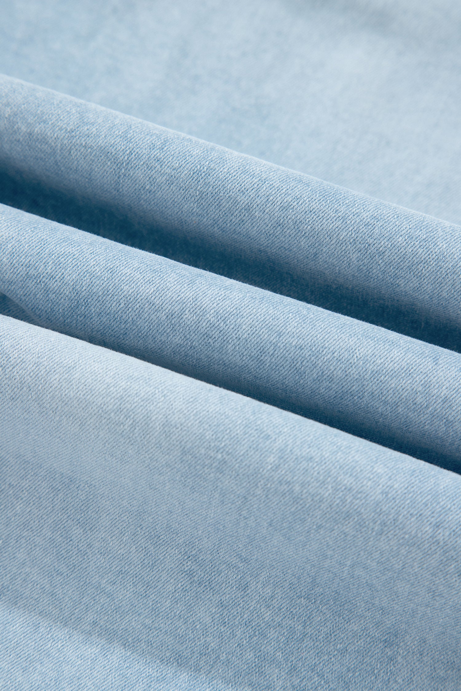 Beau Blue Plus Size Seam Detail Patch Pocket Raw Cut Shift Jeans-Plus Size/Plus Size Bottoms-[Adult]-[Female]-2022 Online Blue Zone Planet