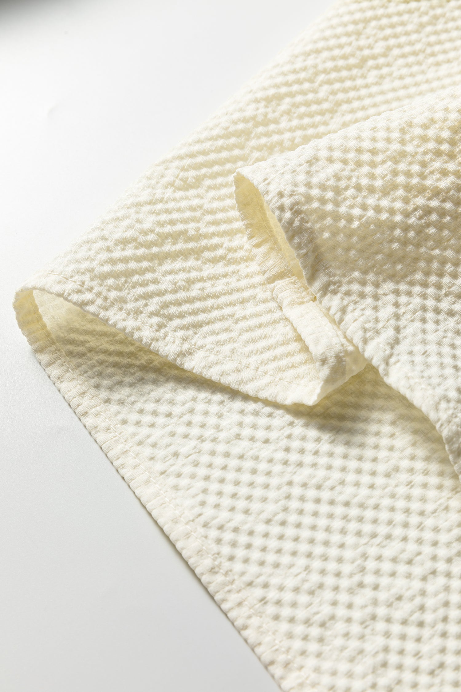 Jet Stream Color Block Patchwork Detail V Neck Textured Long Sleeve Blouse-Tops/Blouses & Shirts-[Adult]-[Female]-2022 Online Blue Zone Planet