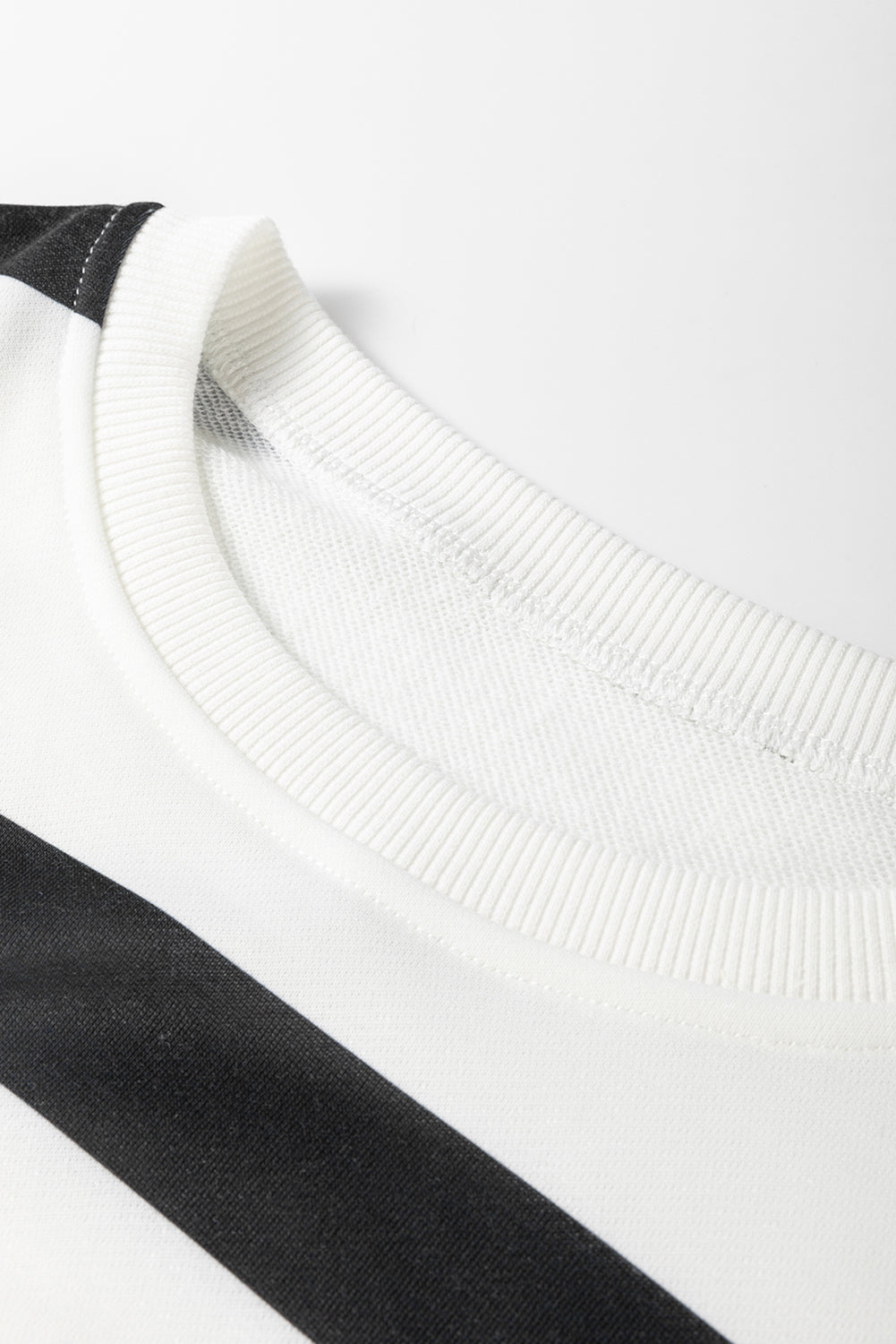 Blue Zone Planet | Brown Stripe Striped Drop Shoulder Pullover And Jogger Pants Set-Two Piece Sets/Pant Sets-[Adult]-[Female]-2022 Online Blue Zone Planet