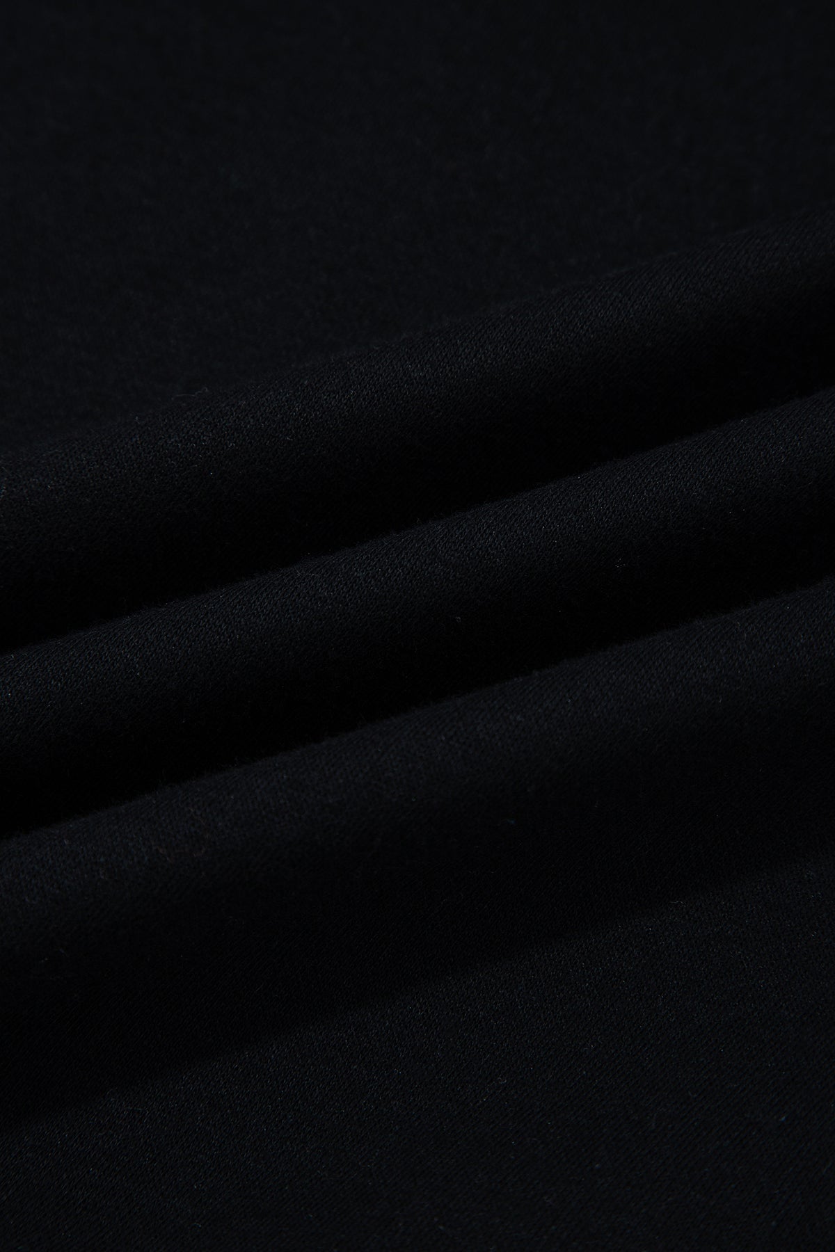 Black Oversize Drop Shoulder Reversible Mock Neck Sweatshirt-Tops/Sweatshirts & Hoodies-[Adult]-[Female]-2022 Online Blue Zone Planet