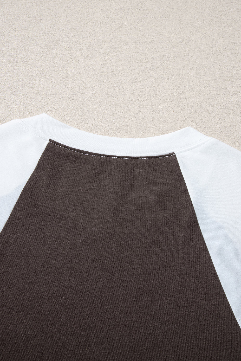 Brown Western Yeehaw Graphic Vintage Raglan Long Sleeve Top-Graphic/Graphic Long Sleeve Tees-[Adult]-[Female]-2022 Online Blue Zone Planet