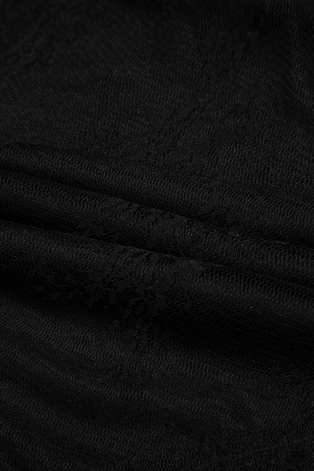 Black Lace Cascading Tiered High Waist Maxi Skirt-Bottoms/Skirts & Petticoat-[Adult]-[Female]-2022 Online Blue Zone Planet