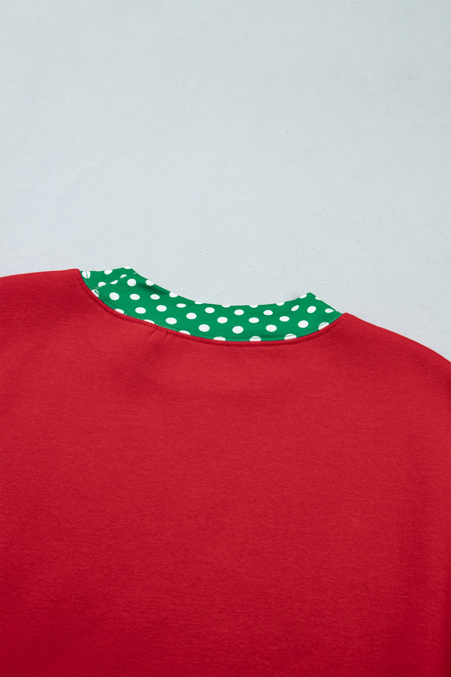 Fiery Red Gingham Trim Baggy Pullover 2pcs Short Set-Two Piece Sets/Short Sets-[Adult]-[Female]-2022 Online Blue Zone Planet
