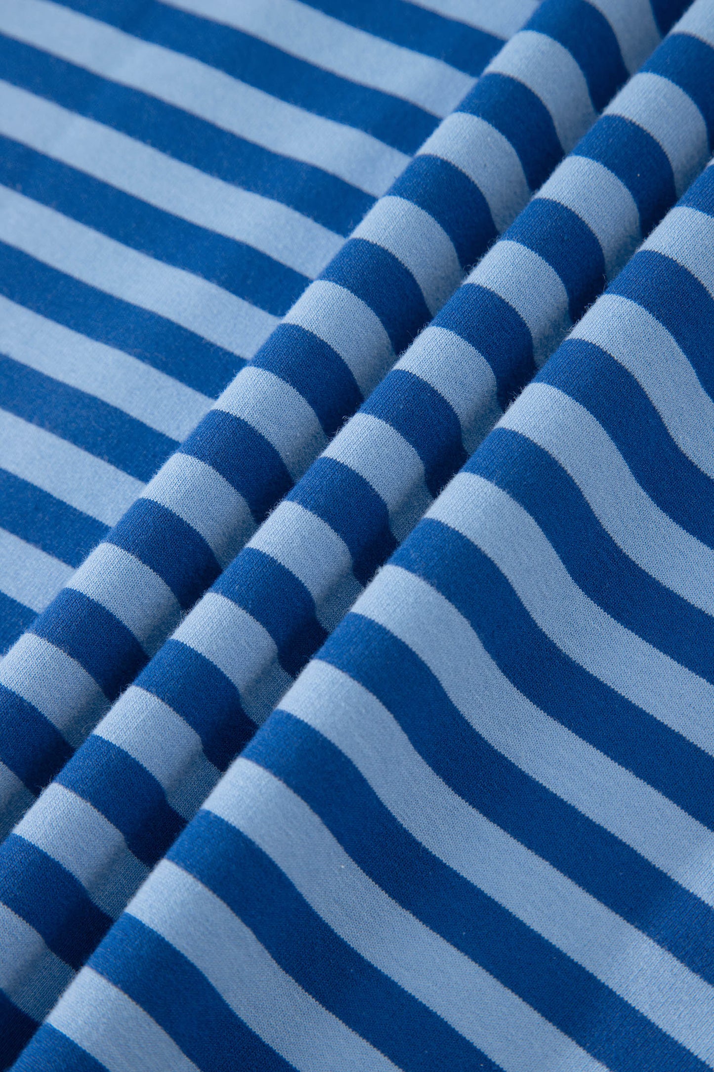 Green Stripe Striped Ribbed Cotton Two-Piece Pant Set with Chest Patch Detail-Two Piece Sets/Short Sets-[Adult]-[Female]-2022 Online Blue Zone Planet
