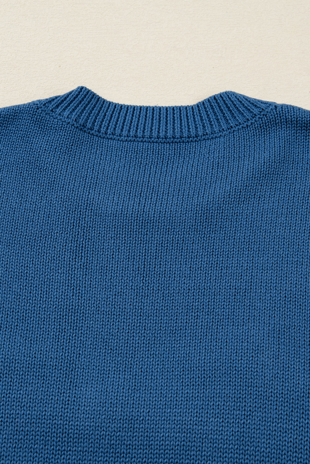 Dusk Blue Howdy Embroidered Graphic Western Sweater-TOPS / DRESSES-[Adult]-[Female]-2022 Online Blue Zone Planet