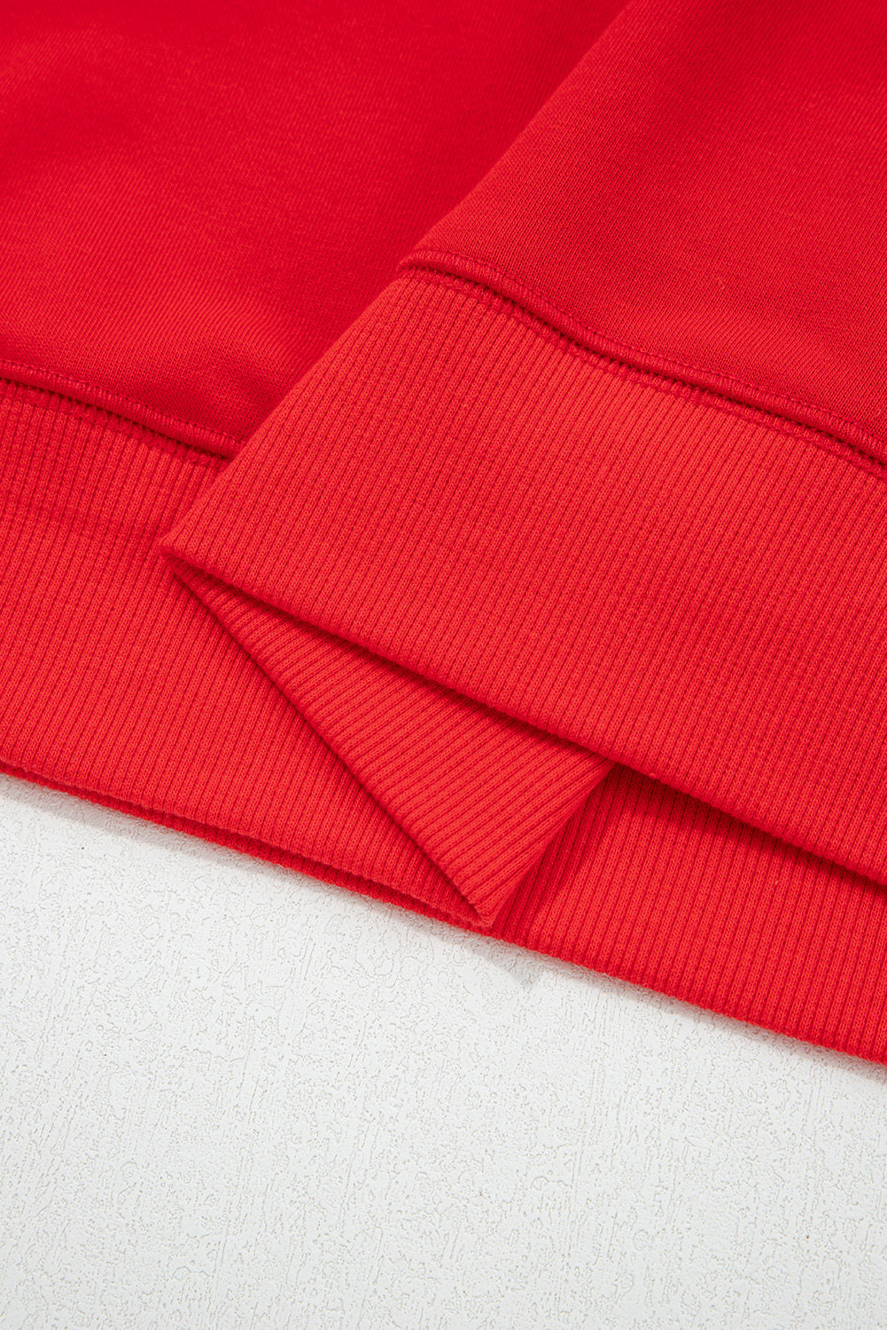 Fiery Red How Bout Them Dawgs Embroidered Script Balloon Sleeve Sweatshirt-Tops/Sweatshirts & Hoodies-[Adult]-[Female]-2022 Online Blue Zone Planet