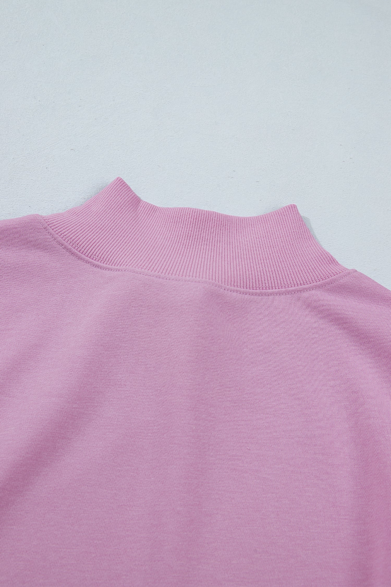 Phalaenopsis Solid Color High Neck Cap Sleeve Loose Top-Tops/Tops & Tees-[Adult]-[Female]-2022 Online Blue Zone Planet