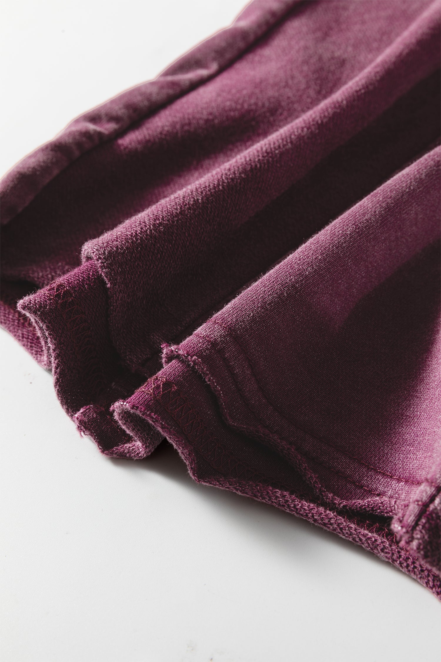 Wild Ginger Careys Mineral Wash Tiered Wide Leg Patchwork Drawstring Pants-Bottoms/Pants & Culotte-[Adult]-[Female]-2022 Online Blue Zone Planet