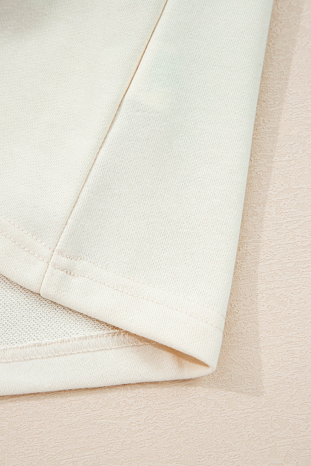 White Solid Color Cute Bow Detail Loose Hoodie-Tops / Dresses-[Adult]-[Female]-2022 Online Blue Zone Planet