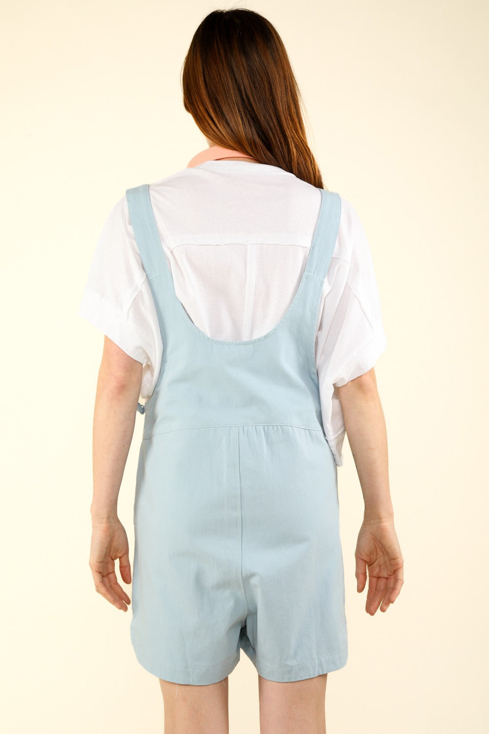 VERY J Adjustable Waist Suspender Overalls with Pockets-TOPS / DRESSES-[Adult]-[Female]-2022 Online Blue Zone Planet