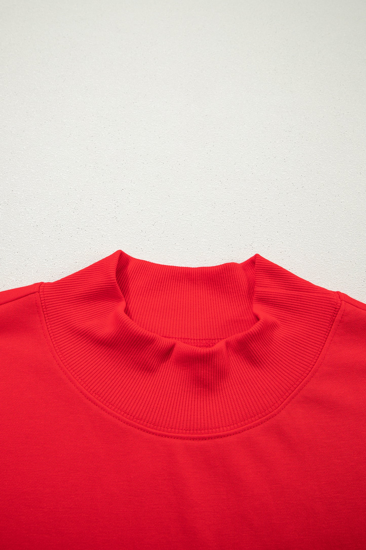 Light Grey Solid Color High Neck Cap Sleeve Loose Top-Tops/Tops & Tees-[Adult]-[Female]-2022 Online Blue Zone Planet
