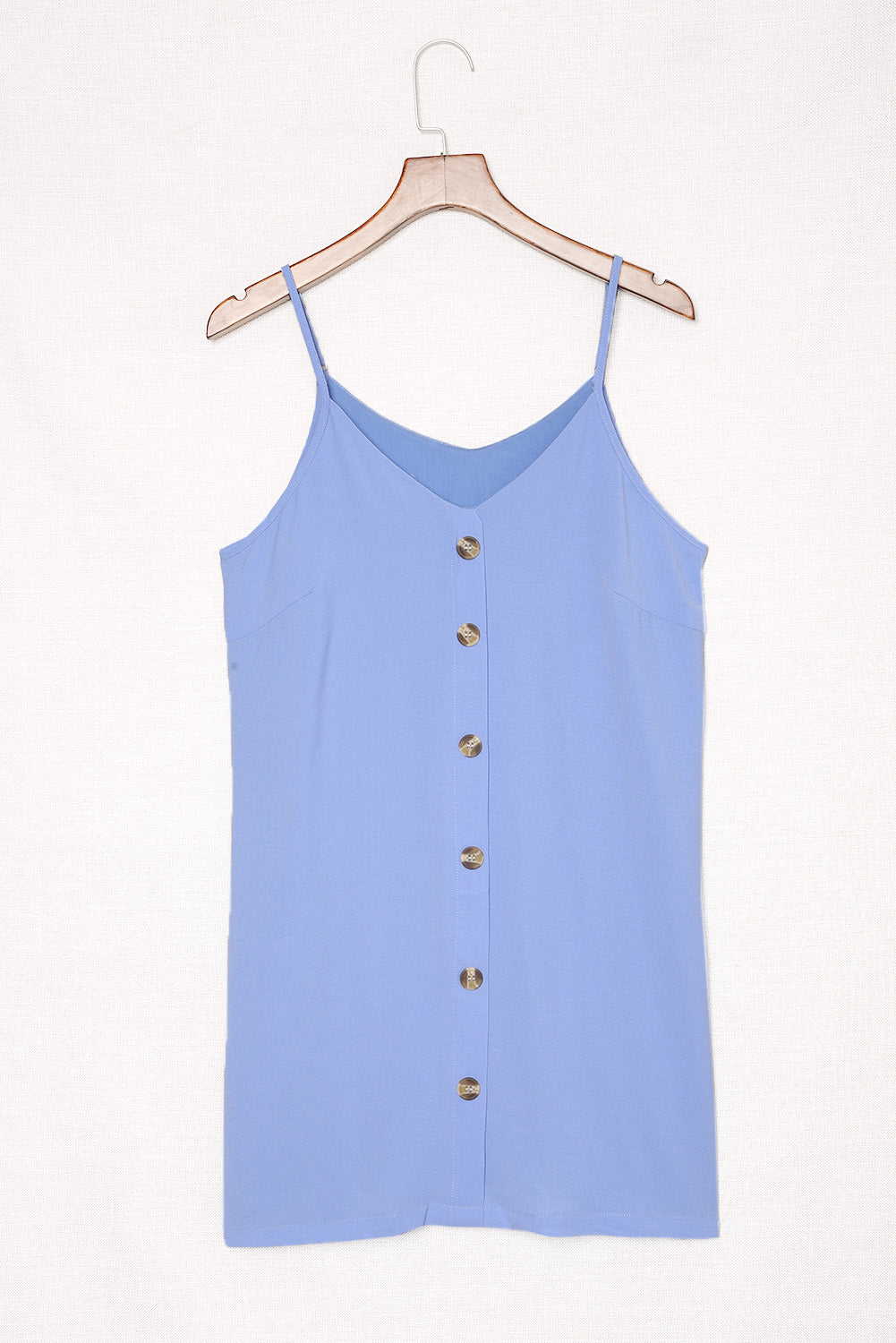 V-Neck Mini Cami Dress-TOPS / DRESSES-[Adult]-[Female]-2022 Online Blue Zone Planet