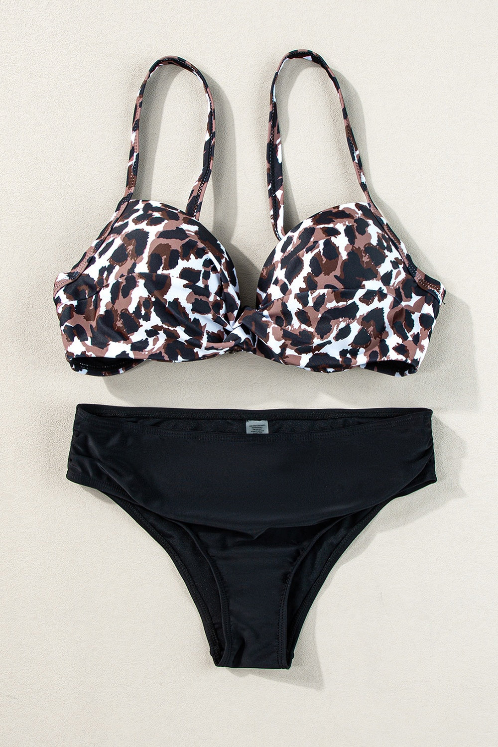 Leopard Sweetheart Neck Bikini Set-TOPS / DRESSES-[Adult]-[Female]-2022 Online Blue Zone Planet