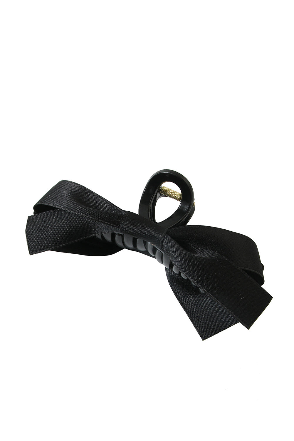 White Bow Decor Large Hair Claw Clip-Accessories/Headwear-[Adult]-[Female]-2022 Online Blue Zone Planet