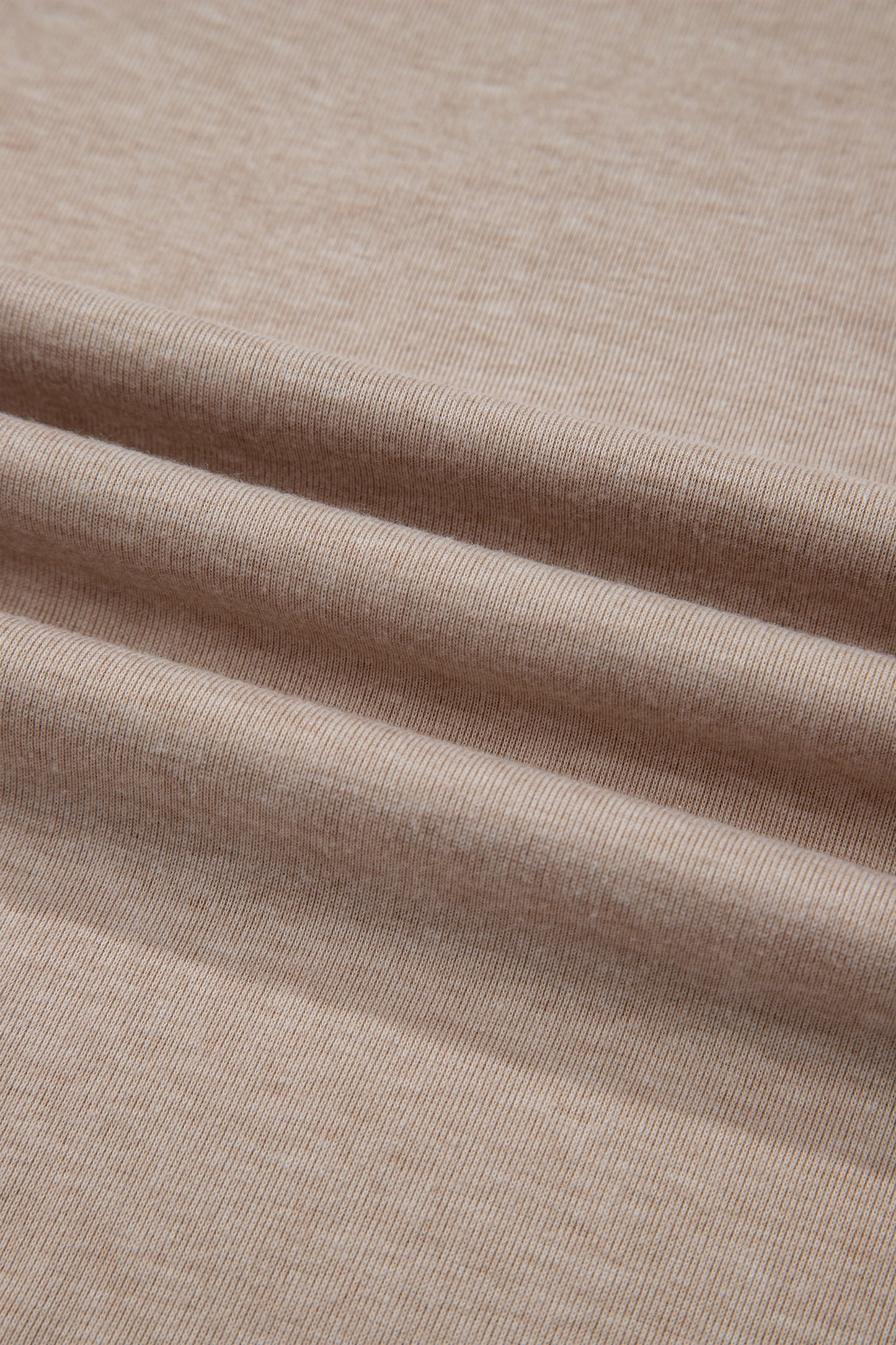 Parchment Granny Square Crochet Detail Loose T Shirt-Tops/Tops & Tees-[Adult]-[Female]-2022 Online Blue Zone Planet