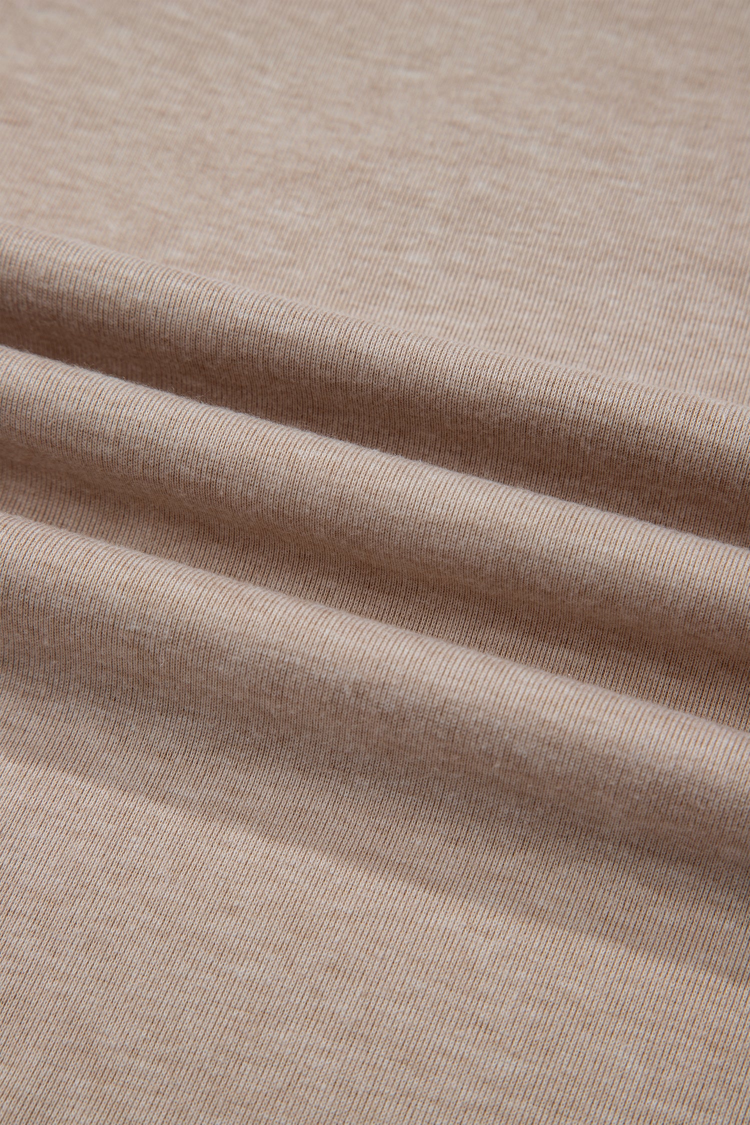 Parchment Granny Square Crochet Detail Loose T Shirt-Tops/Tops & Tees-[Adult]-[Female]-2022 Online Blue Zone Planet