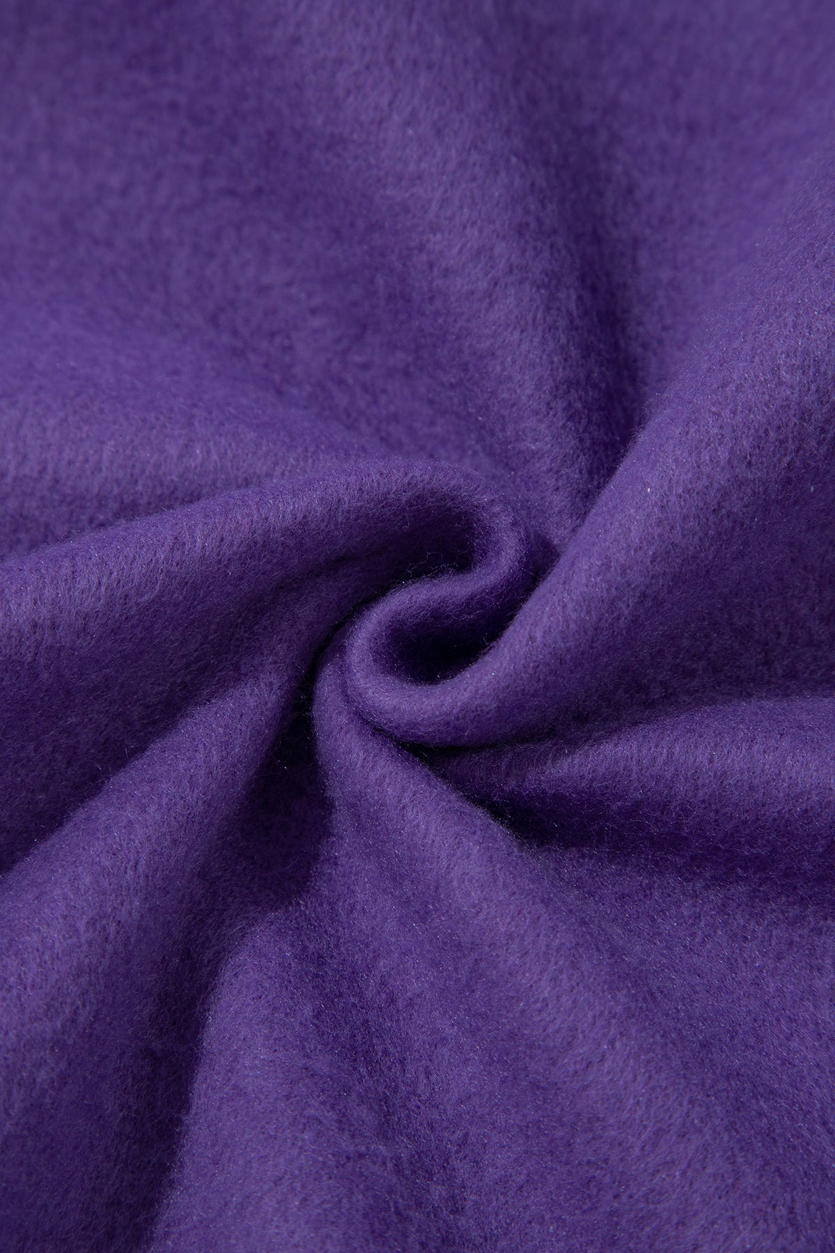 Tillandsia Purple Colorblock Polka Dot Contrast Trim Oversized Sweatshirt-Tops/Sweatshirts & Hoodies-[Adult]-[Female]-2022 Online Blue Zone Planet