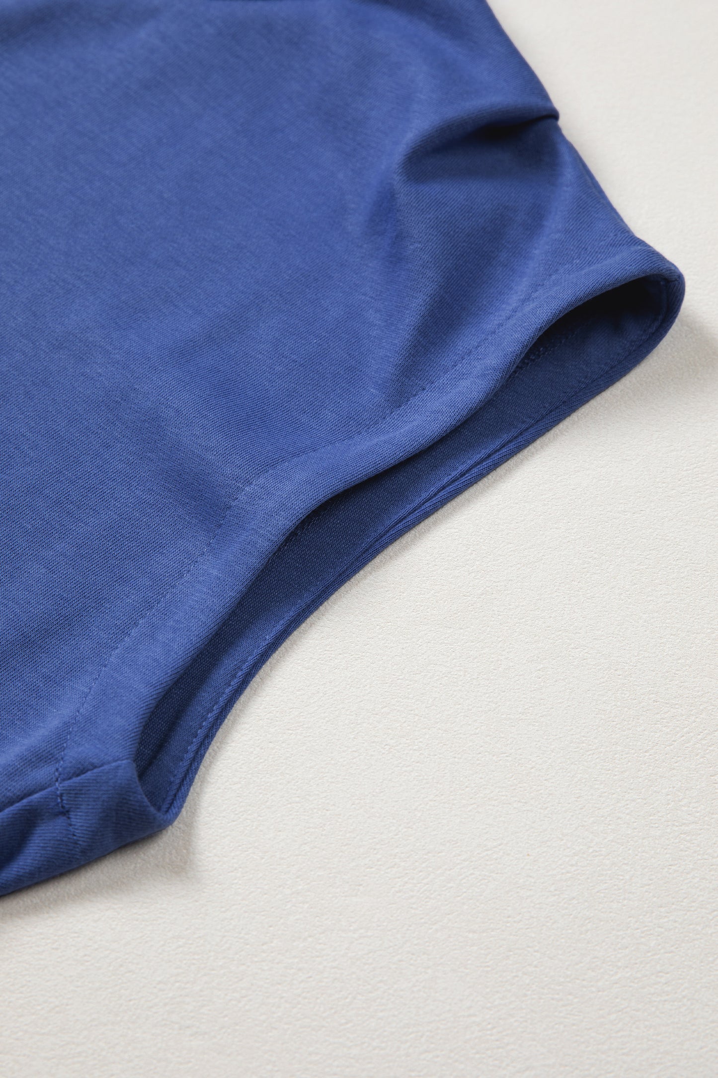 Black Solid Color High Neck Cap Sleeve Loose Top-Tops/Tops & Tees-[Adult]-[Female]-2022 Online Blue Zone Planet