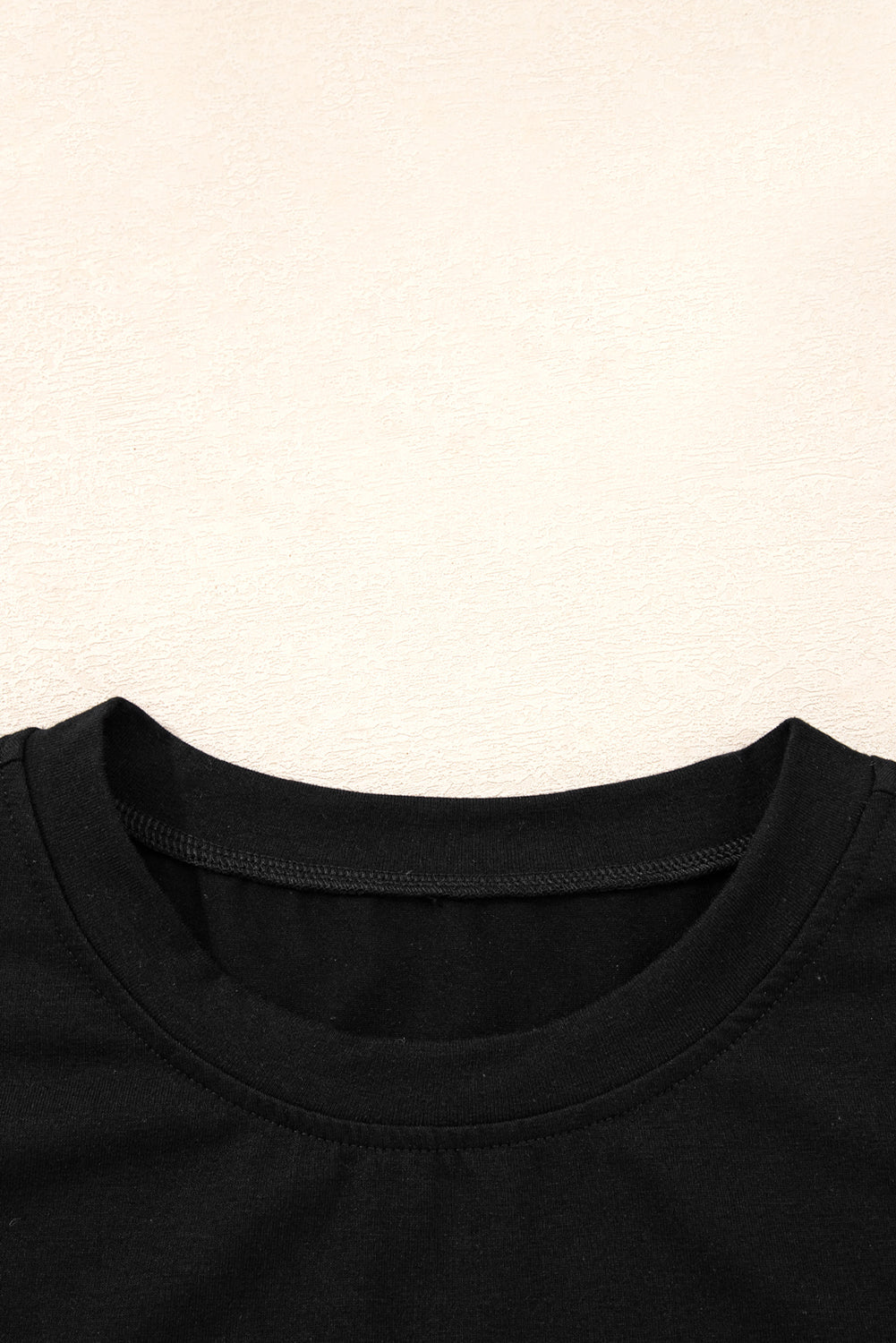 Black Lace Long Sleeve Insert Drop Shoulder Tee-Tops/Long Sleeve Tops-[Adult]-[Female]-2022 Online Blue Zone Planet