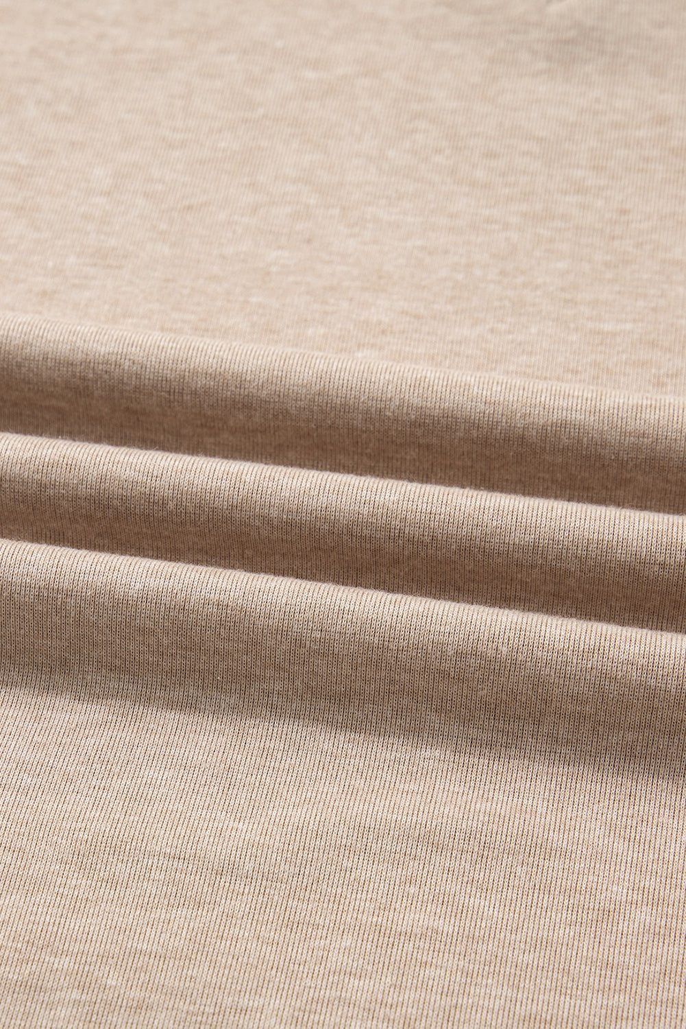 Oatmeal V Neck Contrast Lace Patchwork Long Sleeve Top-Tops/Long Sleeve Tops-[Adult]-[Female]-2022 Online Blue Zone Planet