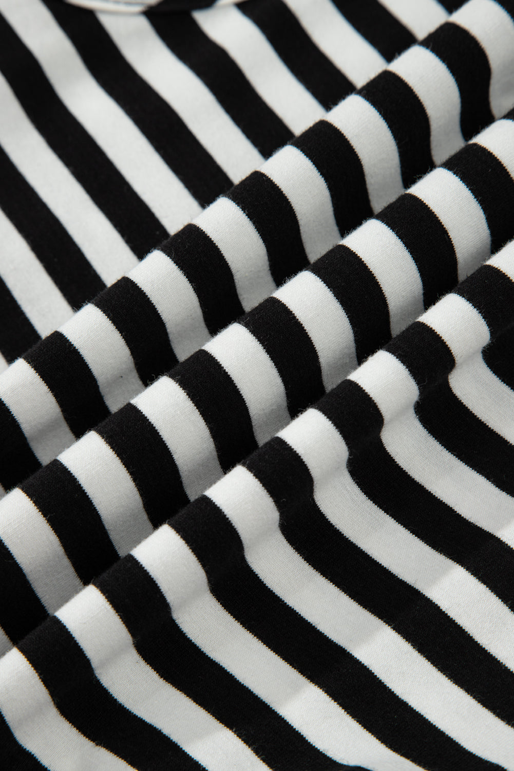 Black Stripe U Neck Sleeveless Loose Fit Mini Dress-TOPS / DRESSES-[Adult]-[Female]-2022 Online Blue Zone Planet