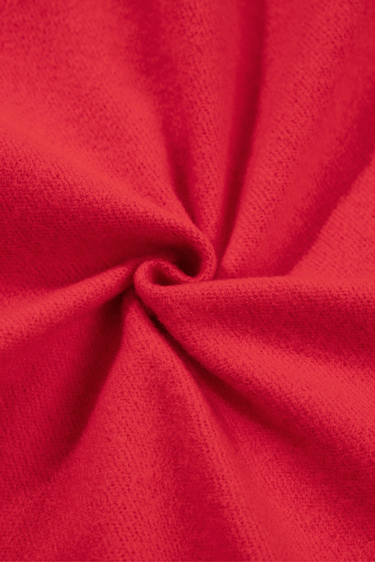 Fiery Red Jesus Saves Slogan Print Stand Neck Baggy Sweatshirt-Tops/Sweatshirts & Hoodies-[Adult]-[Female]-2022 Online Blue Zone Planet