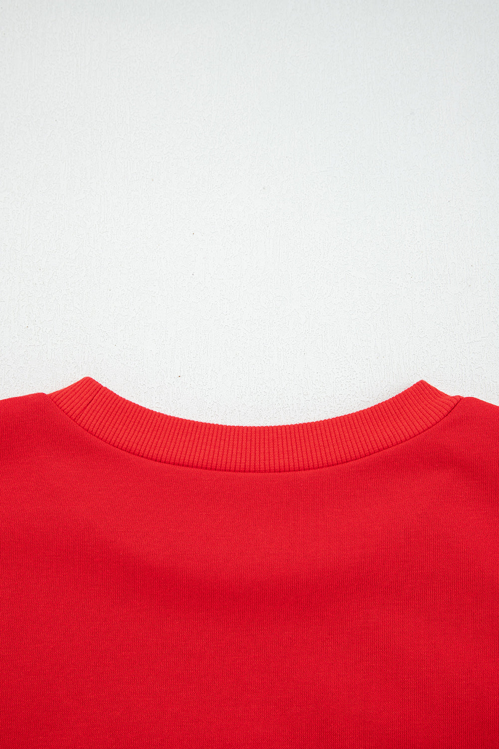 Fiery Red How Bout Them Dawgs Embroidered Script Balloon Sleeve Sweatshirt-Tops/Sweatshirts & Hoodies-[Adult]-[Female]-2022 Online Blue Zone Planet