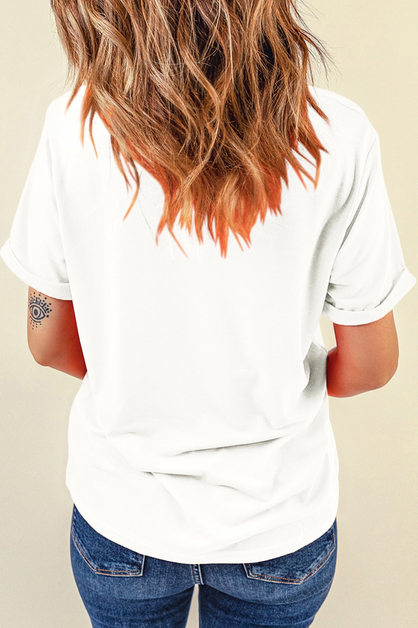 White St Patricks Day Sequin Graphic Casual T Shirt-Graphic/Graphic Tees-[Adult]-[Female]-2022 Online Blue Zone Planet